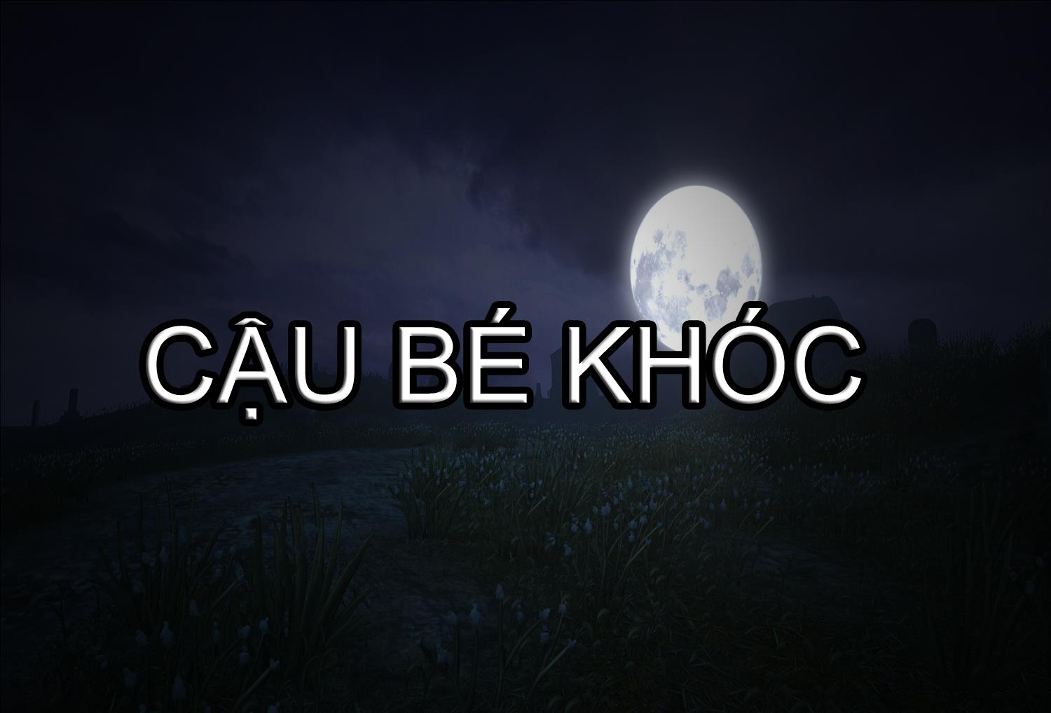 Cậu bé khóc